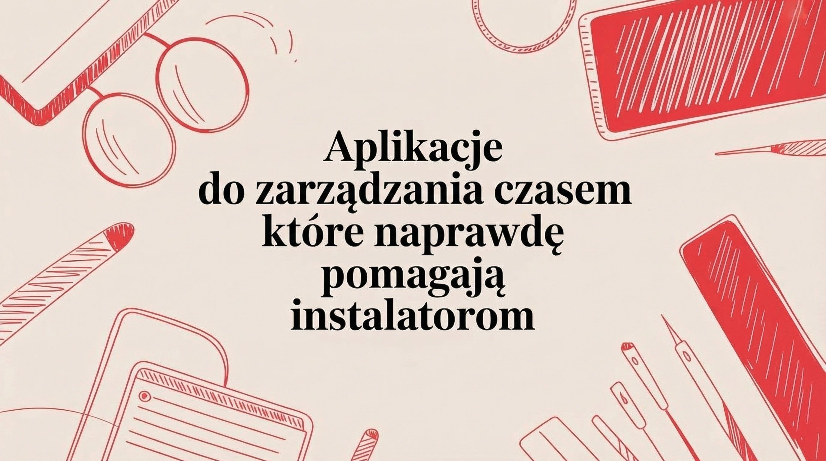 Aplikacje do zarządzania czasem, które rozwiązują realne problemy instalatorów
