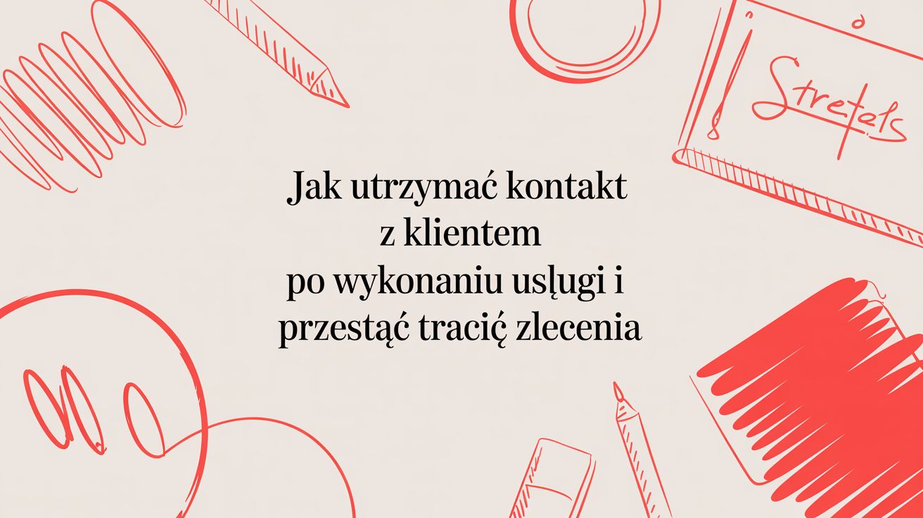 Jak utrzymać kontakt z klientem po wykonaniu usługi i przestać tracić zlecenia