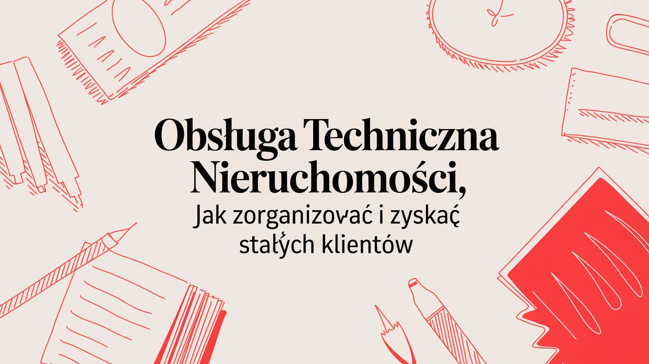Obsługa techniczna nieruchomości: jak przestać tracić zlecenia serwisowe i zyskać stały przychód