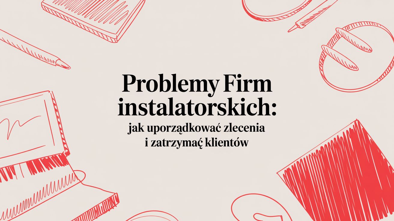 Problemy firm instalatorskich: Jak przestać gubić zlecenia i odzyskać kontrolę