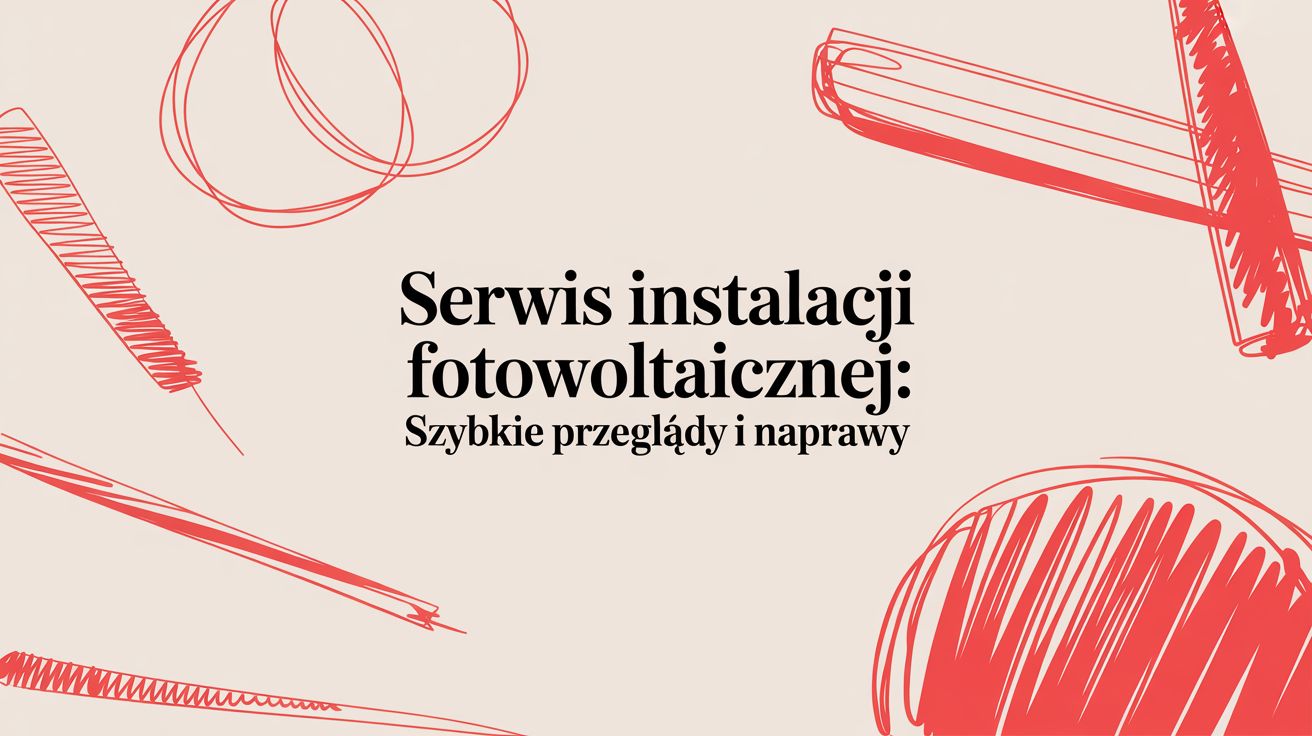 Serwis instalacji fotowoltaicznej: Jak odzyskać klientów i przestać tracić zlecenia?