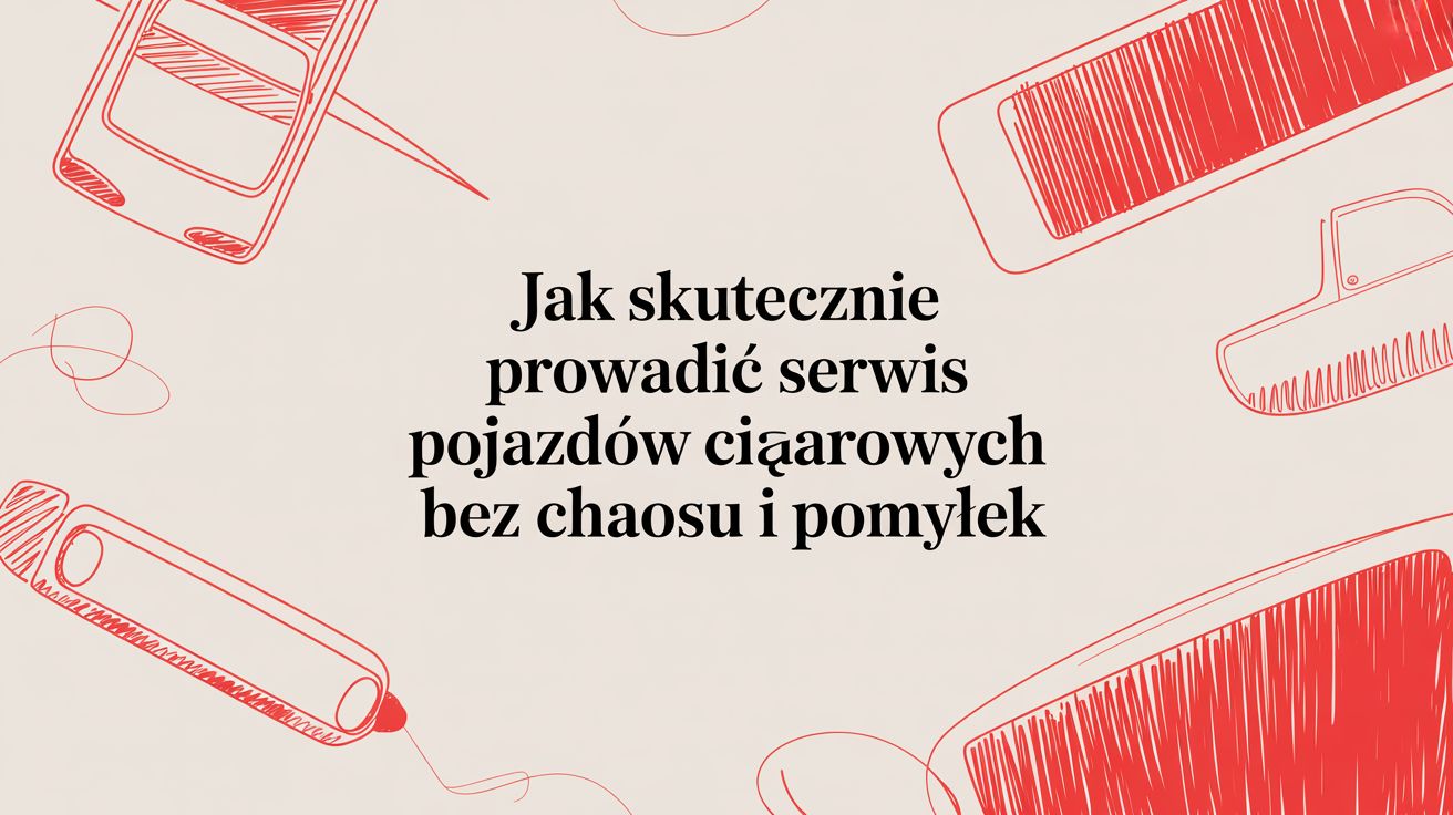 Jak skutecznie prowadzić serwis pojazdów ciężarowych bez chaosu i pomyłek
