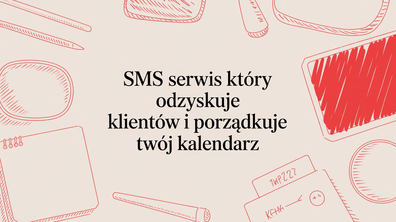 Sms serwis, który odzyskuje klientów i porządkuje Twój kalendarz