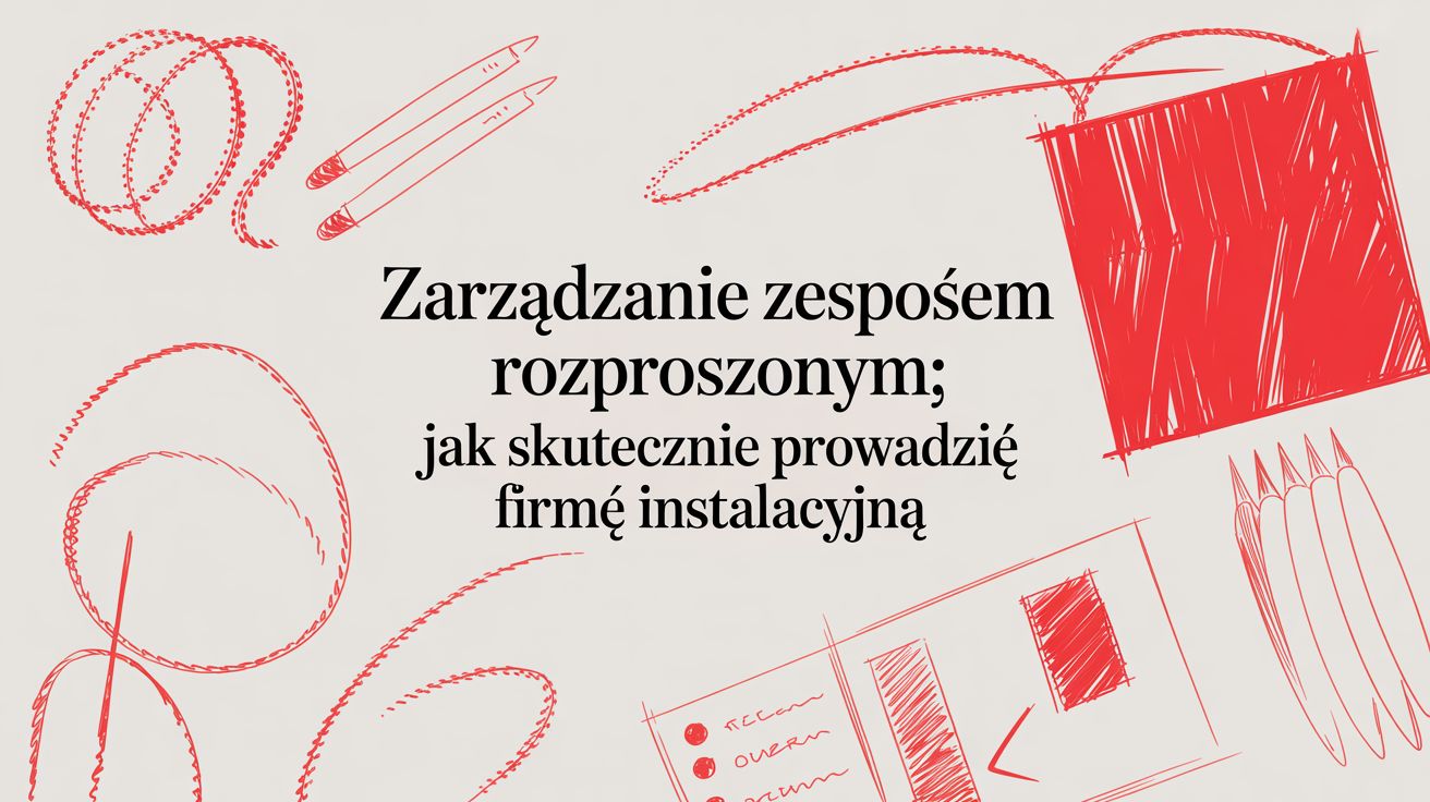 Zarządzanie rozproszonym zespołem instalatorów: jak odzyskać kontrolę nad pracą w terenie